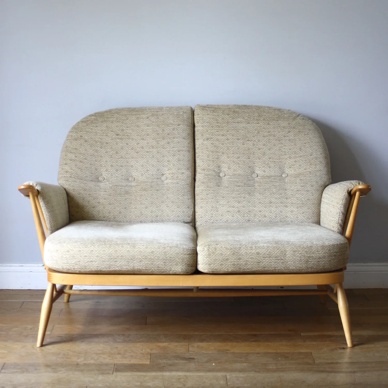 Vintage Ercol Windsor Two Seater Sofa