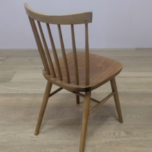 Set of Four Vintage Spindle Back Dining Kitchen Chairs Super set of four vintage spindle back dining kitchen chairs in elm and beech. Very similar to Ercol