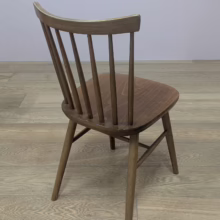 Set of Four Vintage Spindle Back Dining Kitchen Chairs Super set of four vintage spindle back dining kitchen chairs in elm and beech. Very similar to Ercol