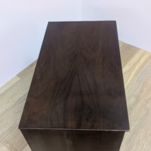 Rare Midcentury 1960s Metamorphic Desk / Chest of Drawers by Jentique A rare & special find, a metamorphic chest of drawers that cleverly converts to a desk. Fantastic original condition